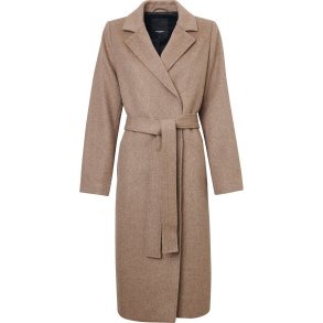 Alix Coat - Taupe - Dark Beige